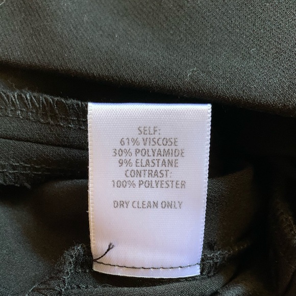 NEW Bailey 44 Waverly Flared Trouser Pants size 10 Black - Picture 5 of 7